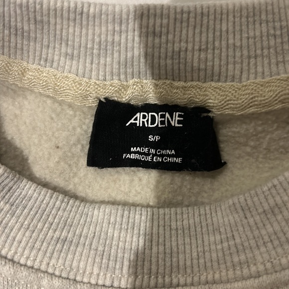 Light heather grey crewneck with Logo - Picture 4 of 5